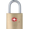 Go Travel Sentry TSA accepted Brass Secure Luggage Padlock -