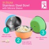 Elk and Friends Stainless Steel Bowls + Silicone Sleeve and