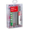 fischer Meister-Box DuoPower Short/Long Dowel Box with 150 Items, 60