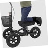 Healeved Knee Walker Cushion Cover Memory Seat Pad for Knee