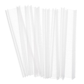 uxcell 1500Pcs Mini Stitch Gun Fasteners, 15mm/0.59" Micro Fasteners Stitch Gun Refill Quick Clothing Fixer for Clothing Fine Stitch Tag Gun, Clear