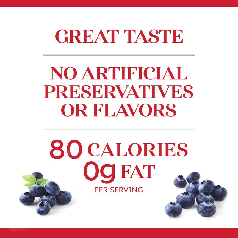 Duncan Hines Comstock Simply Pie Filling, Blueberry, 21 Ounce (Pack