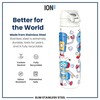 Ion8 Lightweight Steel Water Bottle, 600 ml/20 oz, Non-Insulated, Leak