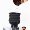 Single Dose Hopper with Bellow ABS Silicone Coffee Blowing Bean