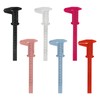 TNJPSEK 6 Pack Plastic Vernier Caliper, 150mm Eyebrow Measuring Tool,
