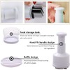 Stainless Steel Garlic Press and Onion Chopper - Manual Vegetable