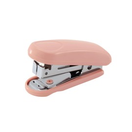 Max HD-10P 15-Sheet Compact Mini Stapler, Dull Pink, HD-10P/KP
