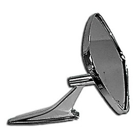 Rearaview mirror, outside, rectangular, LH, with mounting kit, Camaro.'68-'69