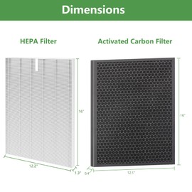 HR900 Replacement Filter 3 Pack Compatible with Winix HR900 Ultimate Pet Air Purifier, H13 True Hepa Fil ter Part Number 1712-0093-00 FilterT (1 Set Filter Kit)