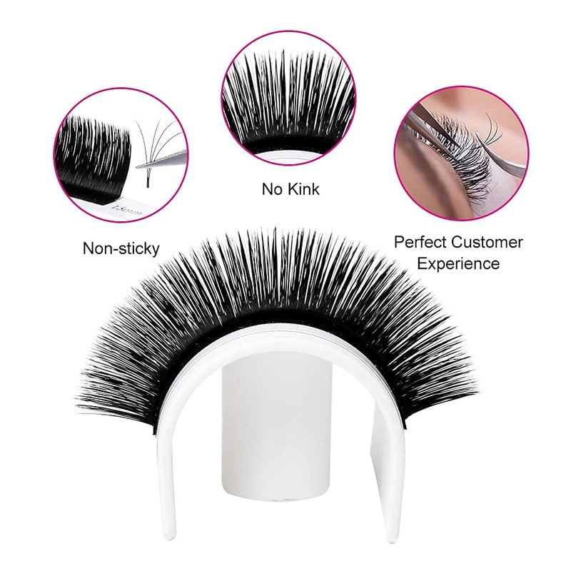 Easy Fan Lashes, Self-Fanning Eyelashes, Volume Eyelashes for Volume Technique,
