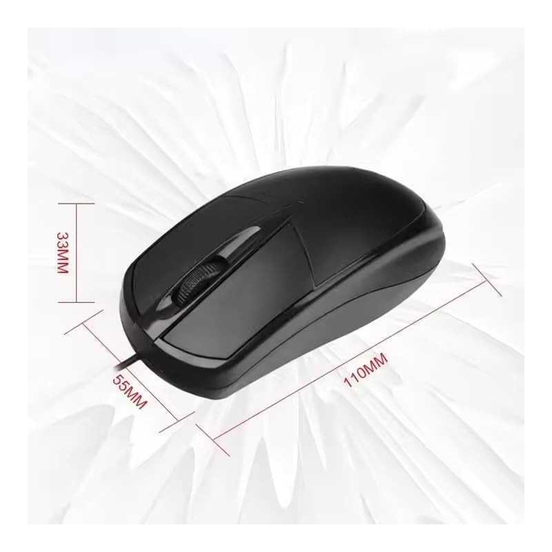 Wired Computer Mouse, USB Optical Mouse for Gaming,Home,Business and Office