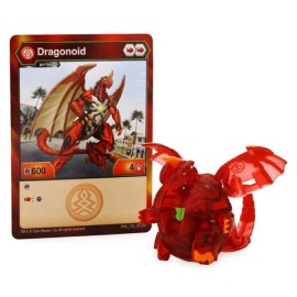 Spin Master BAKUGAN Mythic Pack  Translucent Red Dragonoid Bakugan Legend Rare Free Shipping