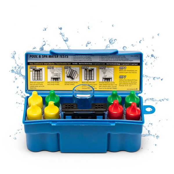 Taylor Taylor K-1004 DPD, 6-in-1 Pool Test Kit for for