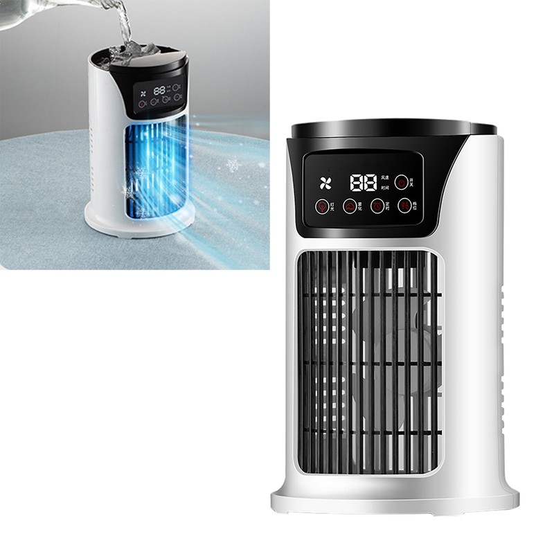 Spray Air Conditioning Fan Low Noise 6 Hours Timing 6