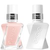 Essie Gel Couture Longwear Nail Polish Kit, Sheer Nude Pink,