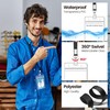 Cruise Lanyard for Ship Cards, 12 Pack, Lanyards with ID