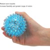 Kryoflare Soft Transparent Spiky Massage Ball, 7 CM, Blue for