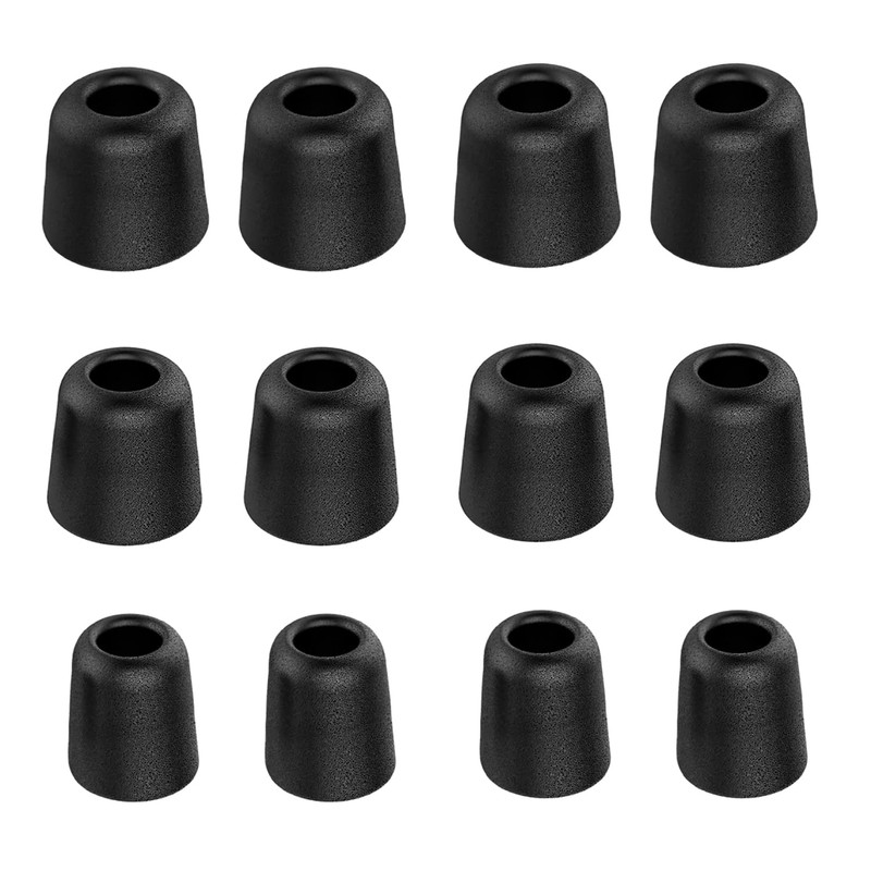 [6 Pairs] Earphone Tips New bee 12pcs Replacement Earbud Tips