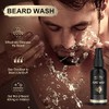 POP MODERN.C Beard Growth Kit Beard Grooming Kit 6pcs Beard