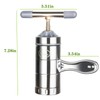 Stainless Steel Manual Noodles Maker, Portable Pasta Maker Noodle Making
