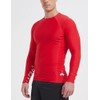 LAFROI Men's Long Sleeve UPF 50+ Baselayer Skins Performance Fit