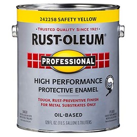 Rust-OLEUM 242258 Professional Gallon Safety Yellow Finish