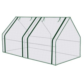 Strong Camel Mini Greenhouse Outdoor Plant Gardening Greenhouse Flower House (PE, 72" WX 36" D X 36" H)
