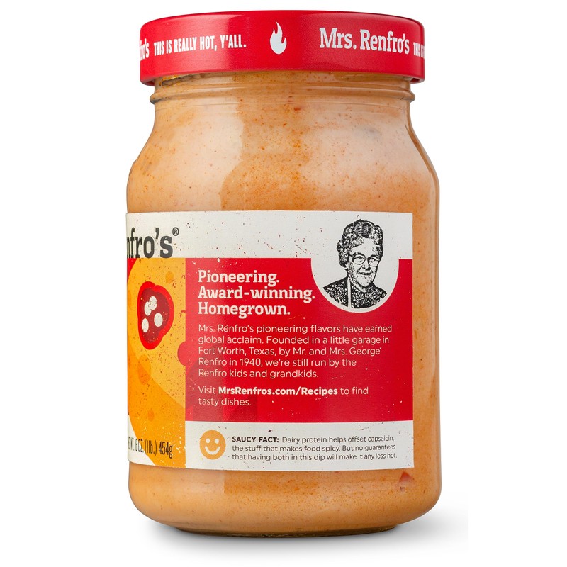 Mrs. Renfro’s Ghost Pepper Nacho Cheese Dip – Gluten Free