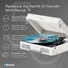 Mixx Revival 55 Portable Suitcase Vinyl Record Player with Built-in