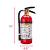 Kidde Pro 210 2A:10-B:C Fire Extinguisher, Rechargeable, Multi-Purpose for Home