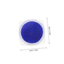 Healvian Reflective Nail Glitter Powder Shiny Diamond Nail Art Dust for Parties Weddings Versatile Sequins