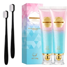 Nicotinamide Whitening Toothpaste 100 g - Niacinamide Toothpaste for Thorough Cleansing, Fresh Breath and (1)