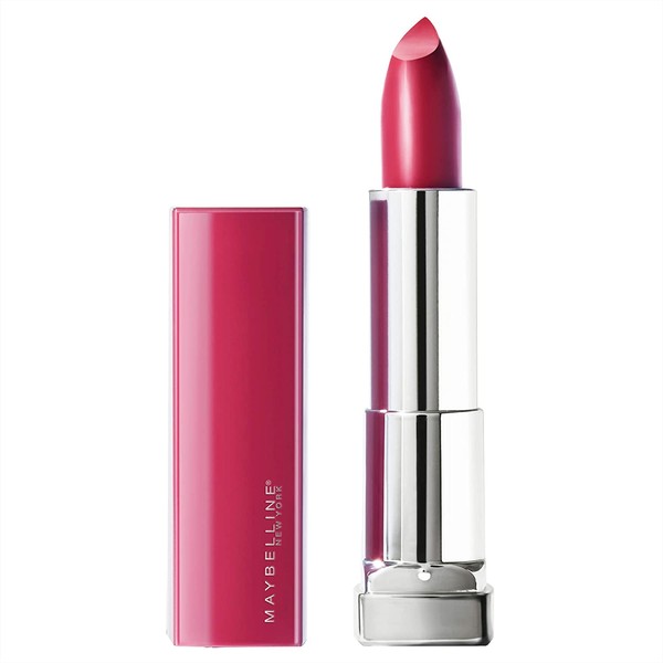 Maybelline New York Color Sensational Made for All Lipstick, Fuchsia For Me, Satin Pink Lipstick