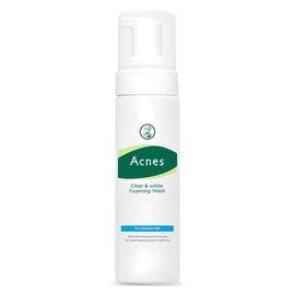 Acnes Clear & White Foaming Wash, 130ml, 1 pc / 아크네스 클리어 앤 화이트 포밍워시, 130ml, 1개