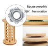 YOYEAH 1 x 4 inch swivel plate with thrust ball