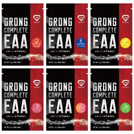 グロング GronG COMPLETE EAA 必須アミノ酸 トライアルパック 11g 全6種セット