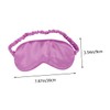 LALAFINA 2pcs Sleep Eye Mask Double-sided Silk Blindfold for Comfortable