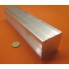 Basic 6061 T651 Aluminum Square Bar, 2.50" Thick x 2.50"