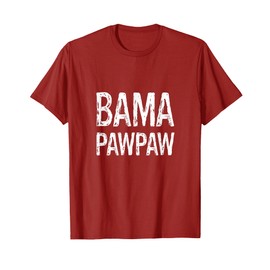 Bama Pawpaw Grandpa Alabama Father's Day Southern T-Shirt