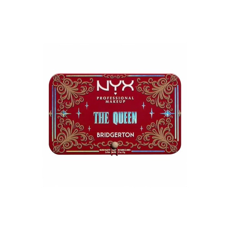 Nyx Professional Makeup, Bridgerton Paleta de Rubor, Tono: The Queen