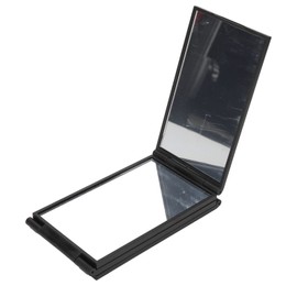 GOTOTOP Led Mirror 4 Way Mirror 360 Degree Handheld Desktop Portable Foldable Makeup Mirror for Self Hair Cutting Makeup Mirror