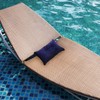 Almohadas inflables de viaje TRIXES azules (Set de 2)