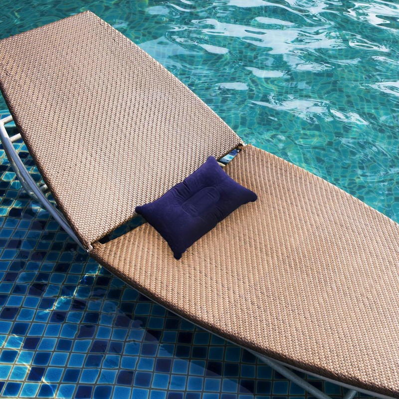 Almohadas inflables de viaje TRIXES azules (Set de 2)
