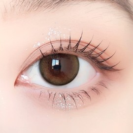 Color Contacts Envie envie 1day 【Shamore Hazel】10-piece set UV-cut Colored Contact Lenses One-day with prescription and without prescription 14.0mm (Shamore Hazel/0.00)