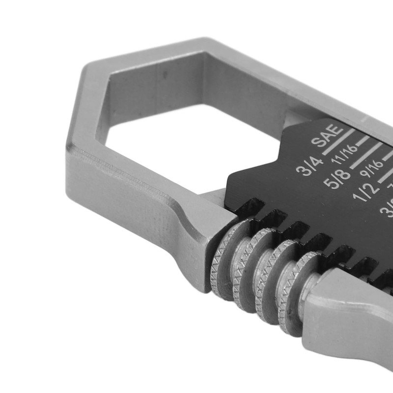 Llave Ajustable Llave EDC, Llave Universal con Mecanismo de Ajuste