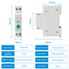 WiFi Smart Circuit Breaker, 1P DIN Rail Home Remote Control