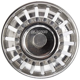 Blanco filter basket for stopper operation (125590), 79 mm Strainer Diameter(18 slots) for 3.5-inch drain