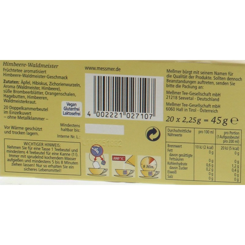 Meßmer Raspberry Woodruff