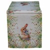 texpot Table Runner 40 x 140 cm with Print Bunny
