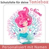 Coverlounge® Protective film suitable for the Toniebox with name, Little